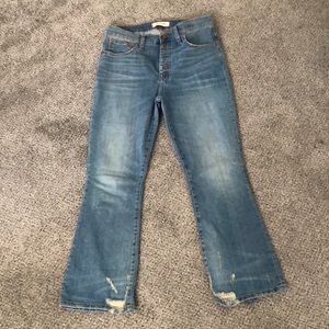 Madewell Cali Demi-boot jeans. Super flattering
